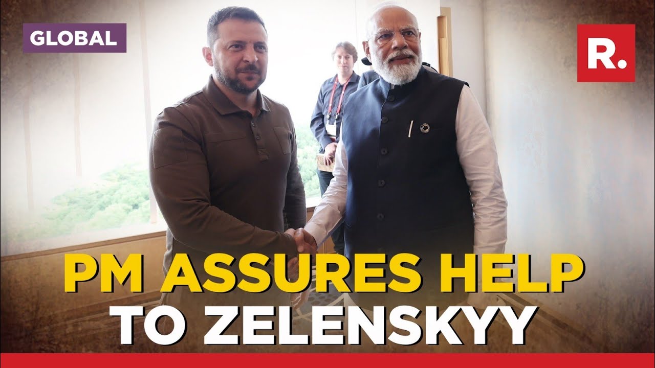 India Will Do Everything Possible To Help Resolve Ukraine Conflict: PM Modi Assures Zelenskyy