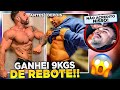 REBOTE DE 9KG EM 2 DIAS NO SHAPE!! *qual a próxima competição!?*