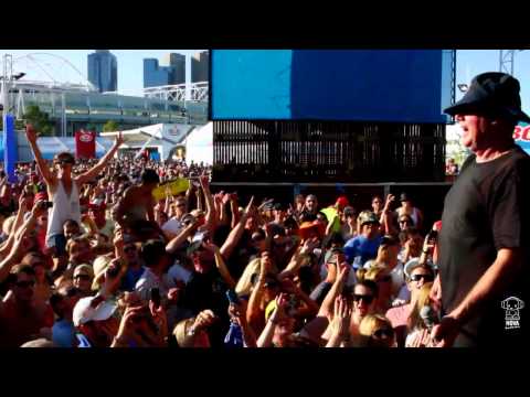 Daryl Braithwaite "The Horses" Live at The Australian Open 2012