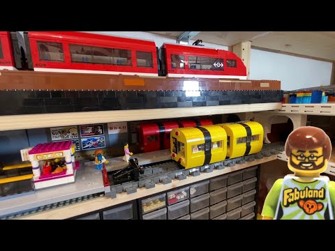 2ⁿᵈ metro station in the LEGO city of Brickostan