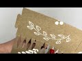 How To Fold Our Printed DIY Kraft Cracker White Botanical