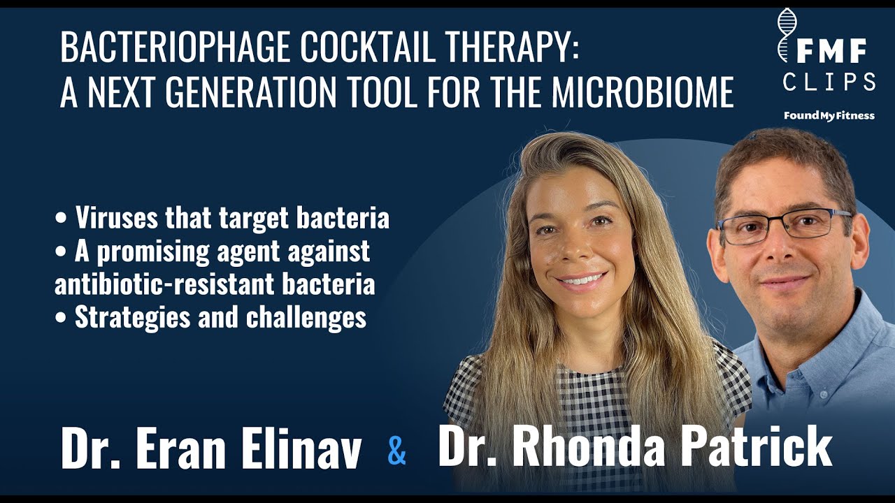 Bacteriophage cocktail therapy: a next generation tool for the microbiome  | Dr.  Eran Elinav