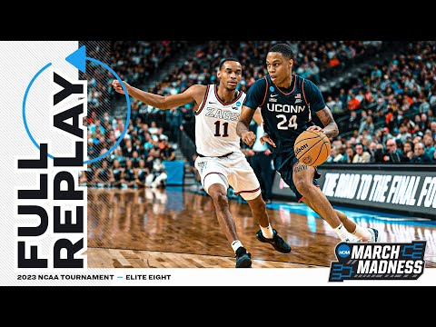 UConn vs. Gonzaga - 2023 NCAA men's Elite Eight | FULL REPLAY