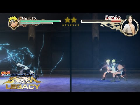 PC Naruto Storm Legacy Naruto vs Sasuke  (1080p 60fps)