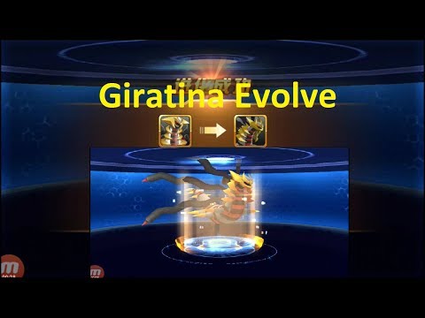 Pocket Arena - Pokeland Legends - Rapid evolution Giratina 100%