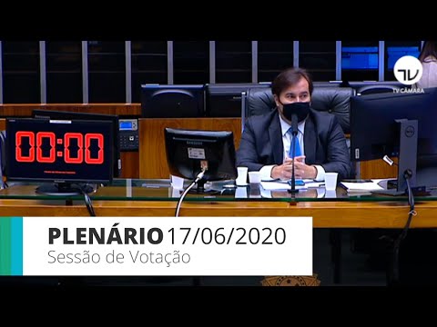 Plenário - Câmara conclui votação de MP que altera regras trabalhistas – 17/06/2020