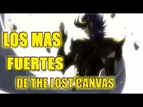 LOS 5 CABALLEROS DORADOS MAS PODEROSOS DE THE LOST CANVAS