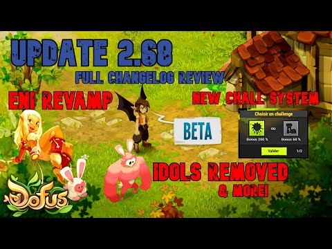 Dofus - Update 2.68 Full Changelog REVIEW -  BETA TESTING