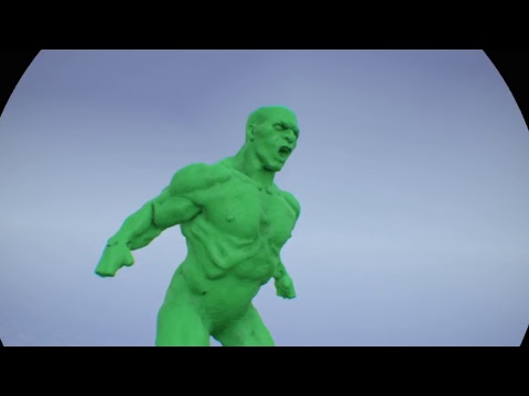 Sculpting the Hulk with SculptrVR