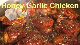 Honey Garlic Glazed Chicken Thigh