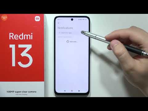 Redmi 13: Notifications Settings