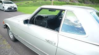 1974 Mercedes-Benz 450SL-Start Up & Walk Around