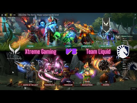 Xtreme Gaming vs Team Liquid - ESL One Berlin Major - Lower Bracket - Game 1- Highlights