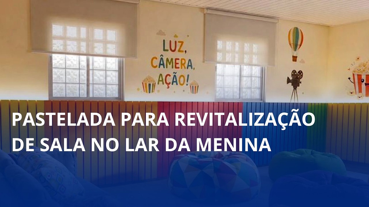 Pastelada em prol de revitalização de sala no Lar da Menina