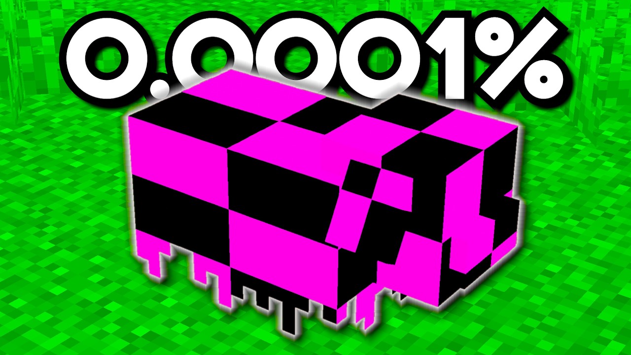 I Found Minecraft's RAREST Mobs in 24 Hours!