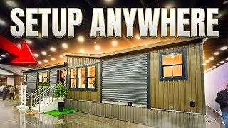 NEW mobile home that is AVAILABLE ALL OVER THE COUNTRY! Prefab House Tour