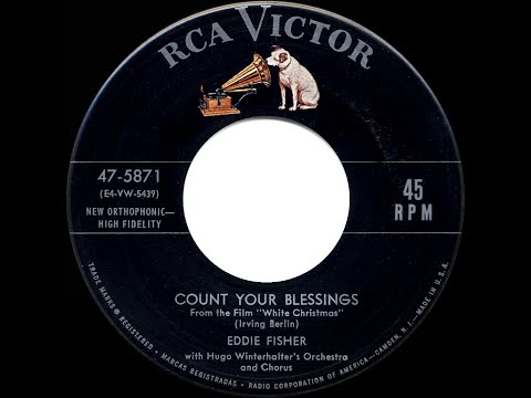 1954 HITS ARCHIVE: Count Your Blessings (Instead Of Sheep) - Eddie Fisher