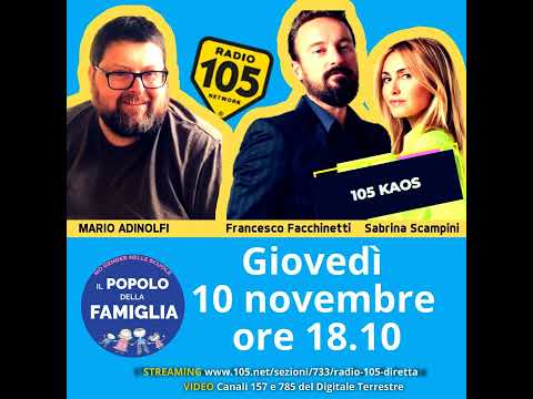 Mario Adinolfi a Radio 105 10-11-2022