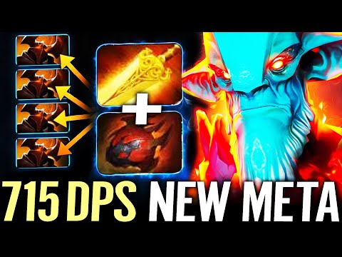 🔥 Radiance + Heart 715 DPS LESHRAC GOD NEW META — Cancer Carry MAX AOE DMG RIP CK Dota 2 Pro