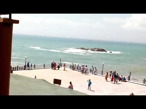 Kanyakumari  from rock