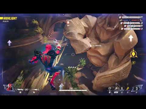 Marvel rivals low quality spidey gameplay