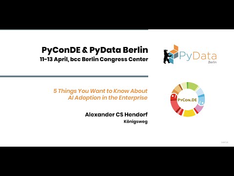 Alexander CS Hendorf: 5 Things You Want to Know About AI Adoption in the Enterprise