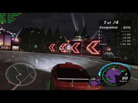 Need for Speed Underground 2 Walkthrough Part 52 - "Sponsored Sprint"
