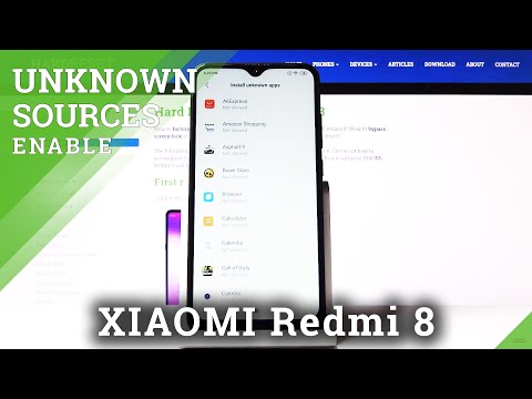 How to Allow Unknown Sources in XIAOMI Redmi 8 – Enable App Installation
