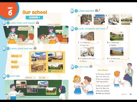 Tiếng Anh 3 Global Success - Unit 6: Our school (Lesson 1)