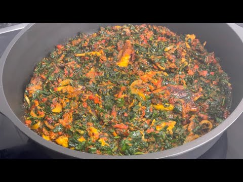 Vegetable Sauce Recipe| Perfect For Boil Yam or Rice