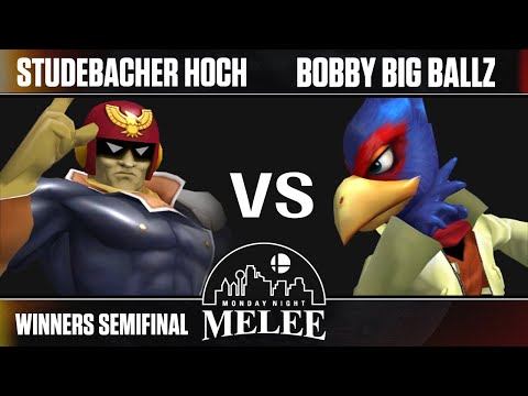 MNM 424 - Winners Semifinal - Studebacher Hoch (Captain Falcon) VS bobby big ballz (Falco) - SSBM