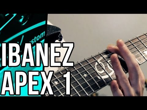 Ibanez APEX1-BBK James "Munky" Shaffer Signature 2007 - 2010 - Biker's Black (KOЯN) image 14
