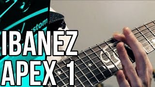 Video thumbnail for 7 String Guitar | Ibanez Apex 1 - Metal | Pete Cottrell by Pete Cottrell