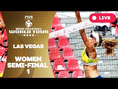 Волейбол Las Vegas 4-Star — 2018 FIVB Beach Volleyball World Tour — Women Semi Final 1