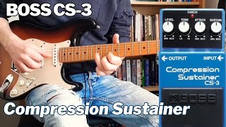 Video thumbnail for Boss CS-3 Compression Sustainer-Sound Samples by János Makkai