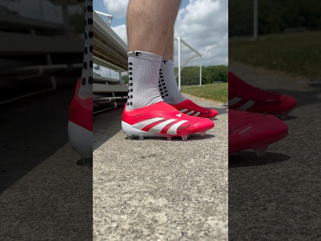 Vídeo relacionado con Adidas Unisex niños Predator Club Firm Ground/Multi Ground Football Boots Kids, Core Black/Grey Four/Lucid Red, 35 1/2 EU