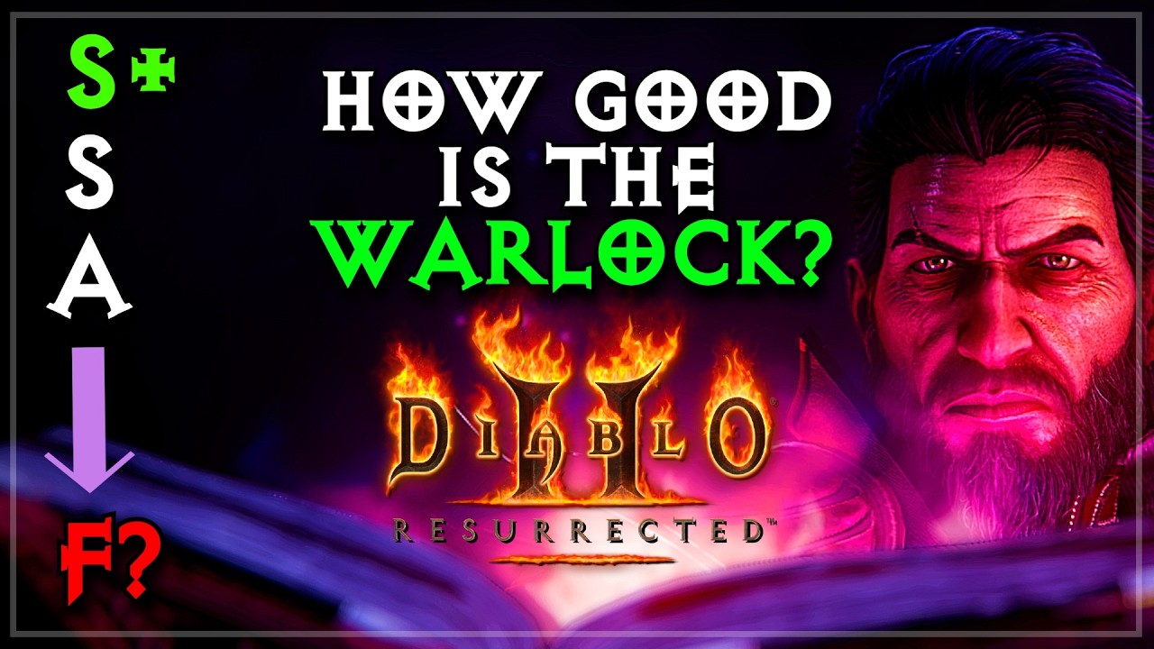 Endgame Tierlist Updates! How Broken is the Warlock? Diablo 2 Resurrected D2R - YouTube
