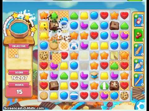 Level 220 Cookie Jam (no boosters)