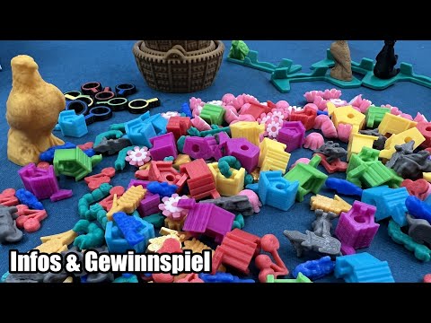 Brettspielzubehör von Boardgameset - 3D Druck - u.a. mit Flügelschlag als Gewinnspiel