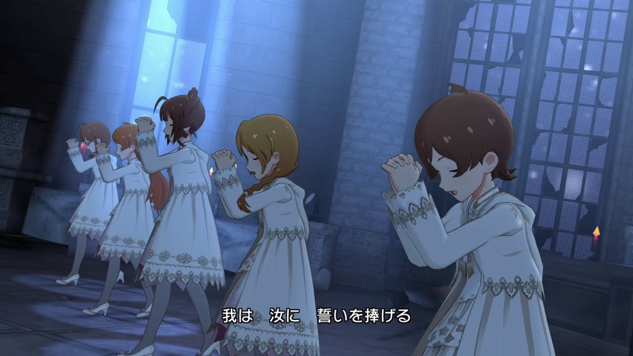 「アイドルマスター ミリオンライブ！ シアターデイズ」ゲーム内楽曲『Clover's Cry ～神と神降ろしの少女～』MV【アイドルマスター】