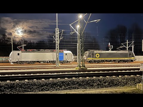 Kunterbunte Züge Bf Sande und umzu