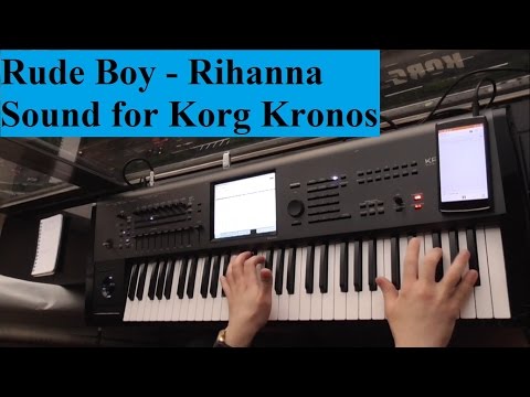 Korg Kronos sounds || Rude boy - Rihanna