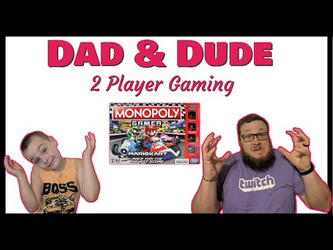 Dad & Dude | Monopoly Gamer: Mario Kart | Board Game | Play Through