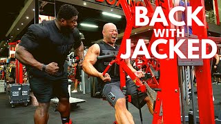 ANDREW JACKED BACK TRAINING W SI FAN | ARNOLD UK PREP FILES 2022 | BINOUS GYM DUBAI