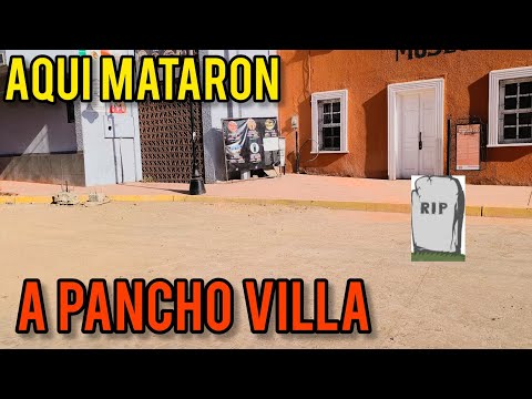 PANCHO VILLA WAS KILLED ON THIS STREET IN 1923
