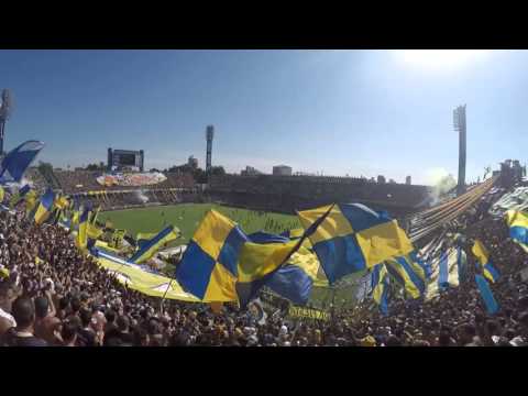 "Recibimiento Rosario Central 2 - 0 Nievels - 2016" Barra: Los Guerreros &bull; Club: Rosario Central