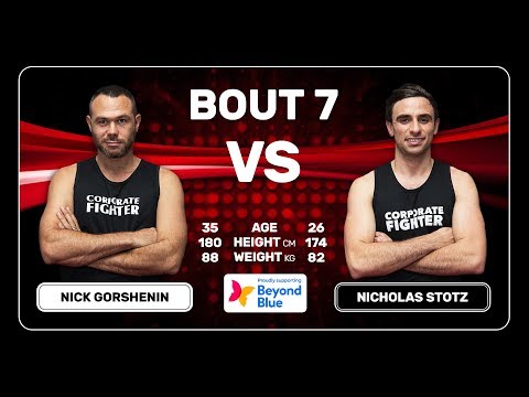 Corporate Fighter 43 Nick Gorshenin VS Nicholas Stotz