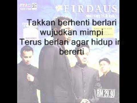 Firdaus ft. Ahbar&Cat Farish- Ku Berlari with lyrics