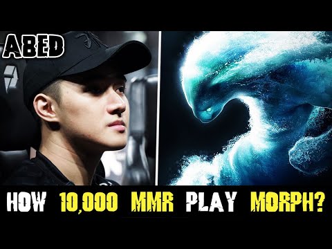How 10,000 MMR play MORPHLING? - ABED GOD MODE with 17KILLS without DEATHS DOTA 2