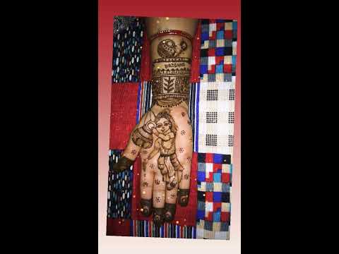 Stylish mehandi with Nivedita# please like and subscribe 😍